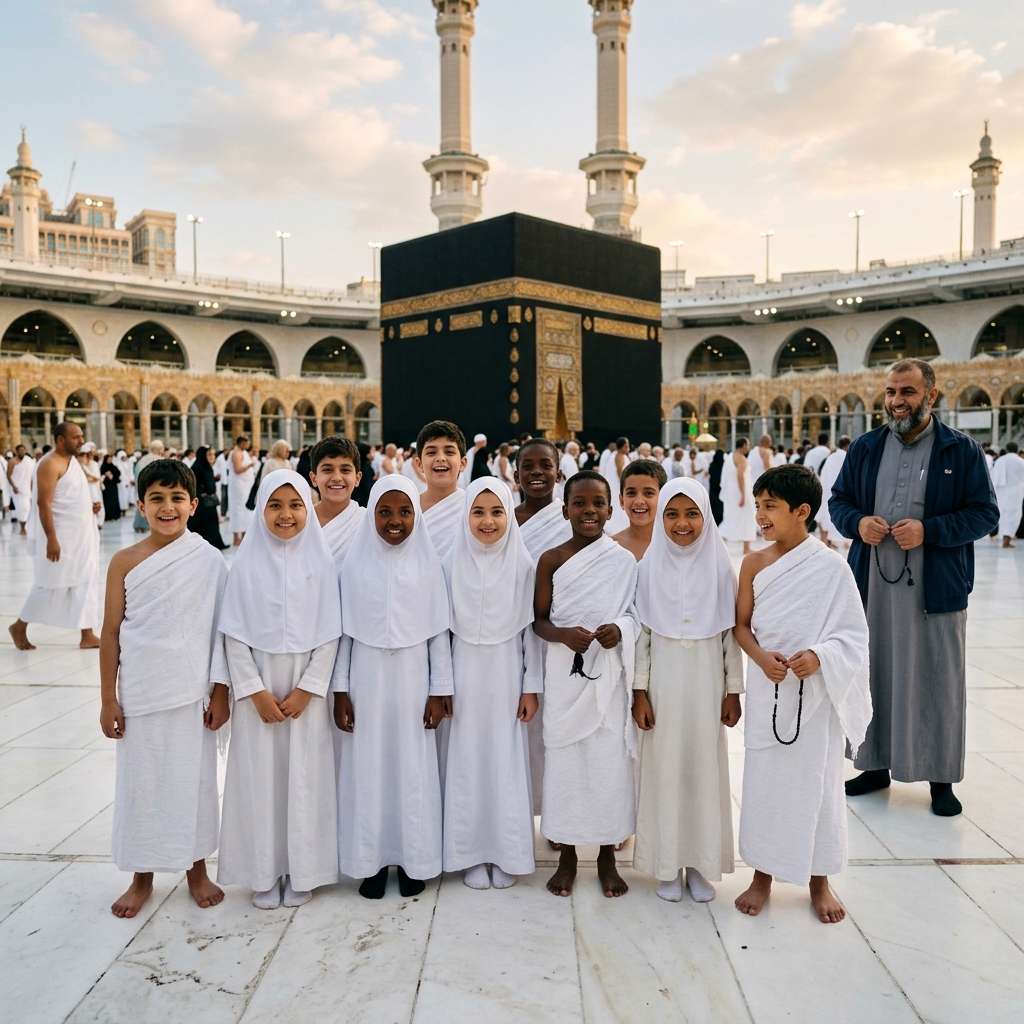Students in Ihram